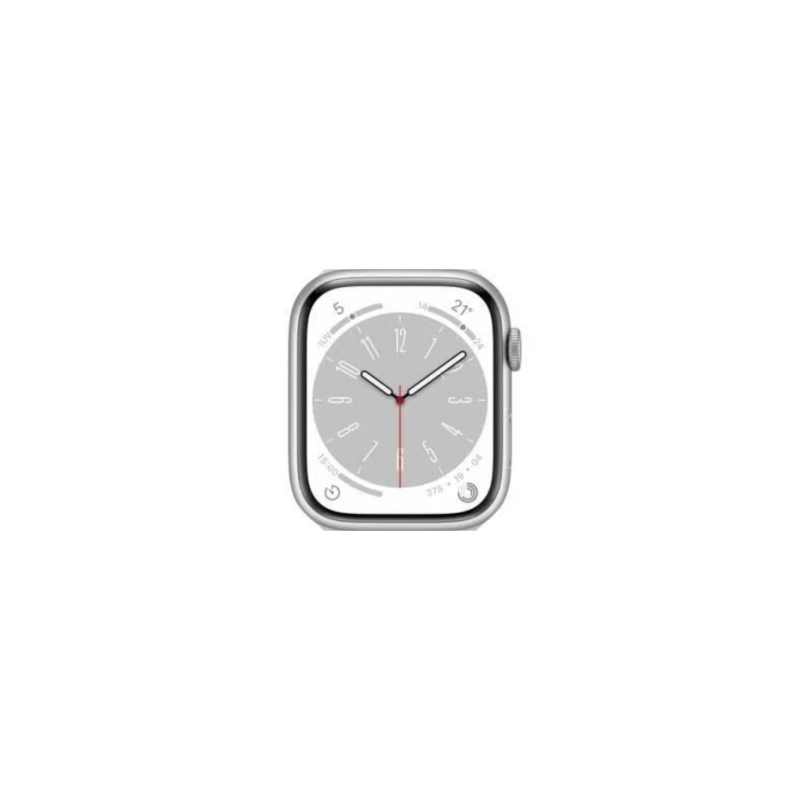 Montre Connectée Apple Watch Séries 8 GPS 45mm Argent Aluminium (Sans Bracelet et Accessoires) - Grade A — R3 · Smarty Paris 18e
